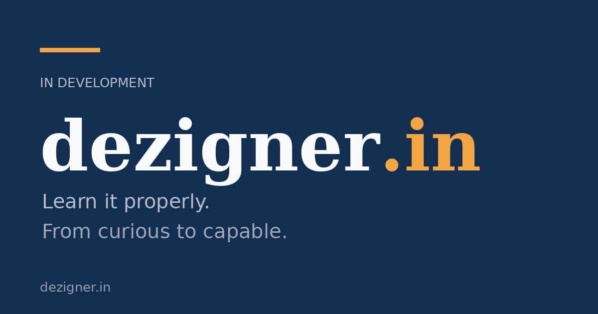 Link preview image for dezigner.in